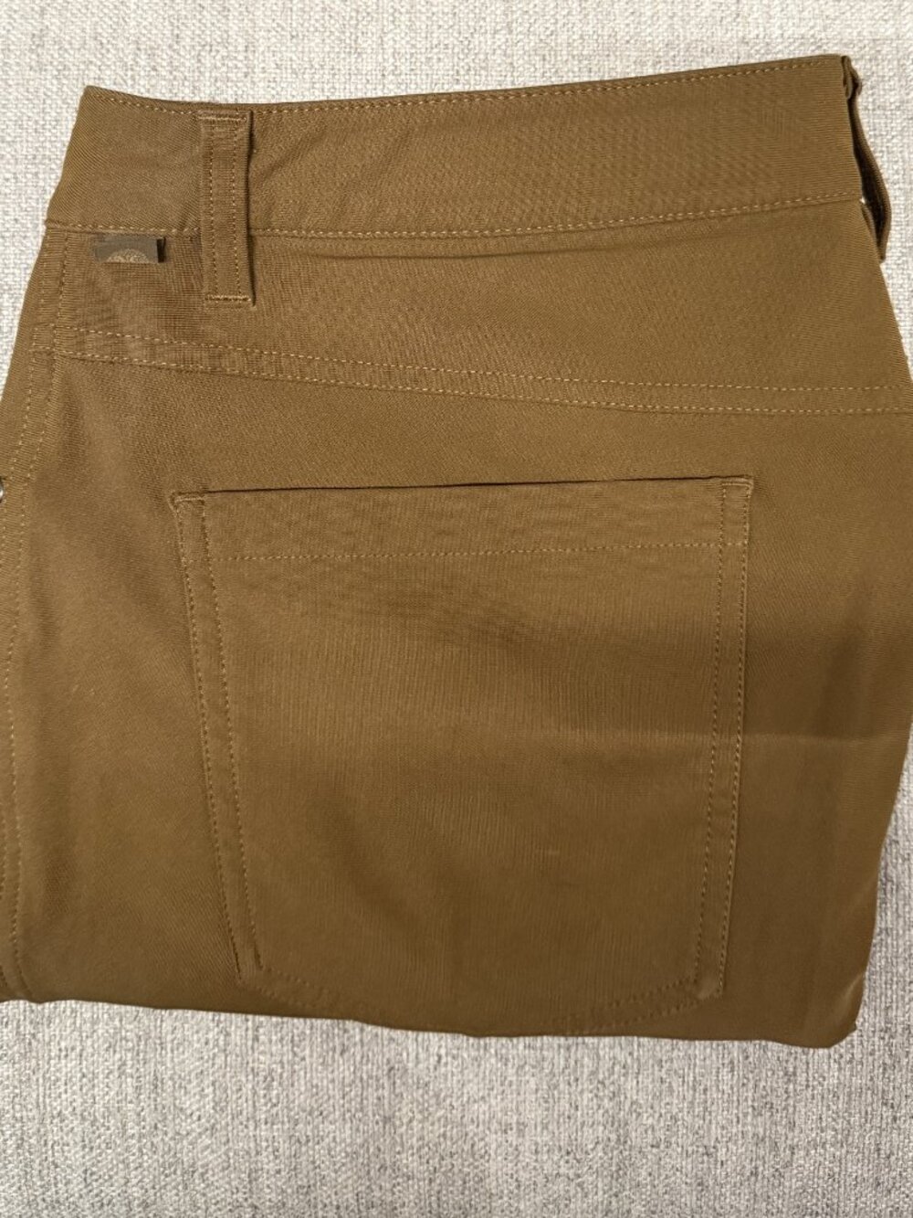 Lululemon ABC Slim Fit Pant 30L Warpstreme Deep Artifact Brown Men's 33